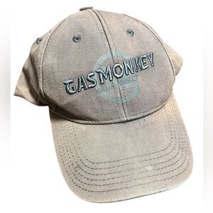 Gas Monkey Garage Hat Fast N Loud Distressed Dad Cap Adjustable Mechanic